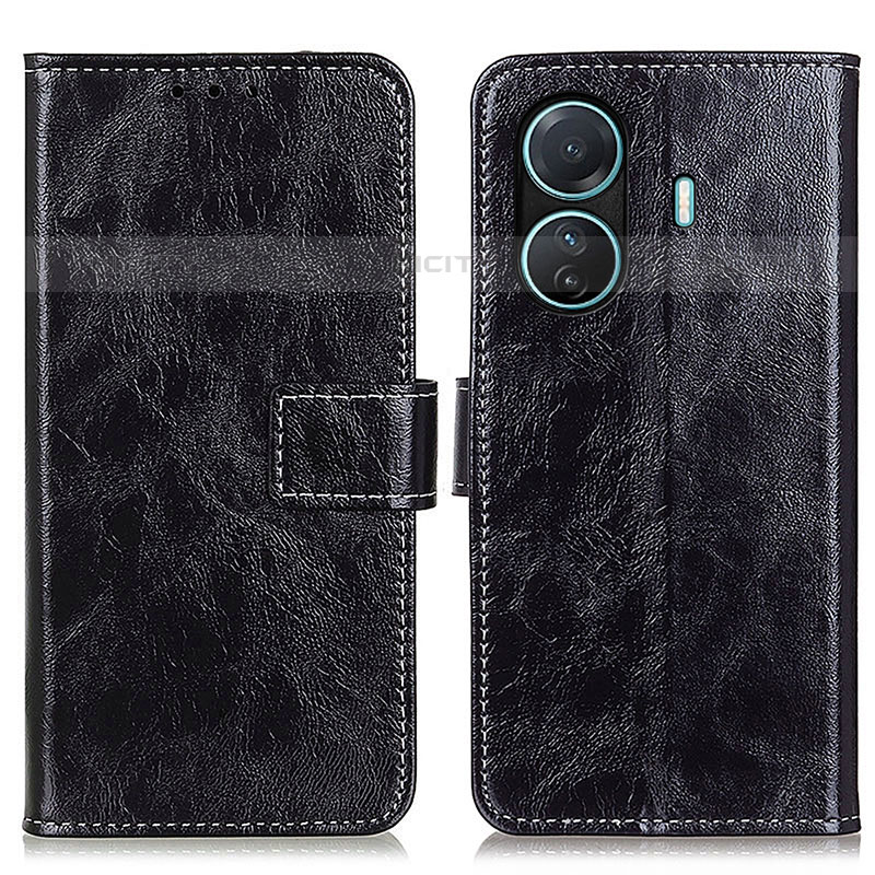 Funda de Cuero Cartera con Soporte Carcasa K04Z para Vivo T1 Pro 5G