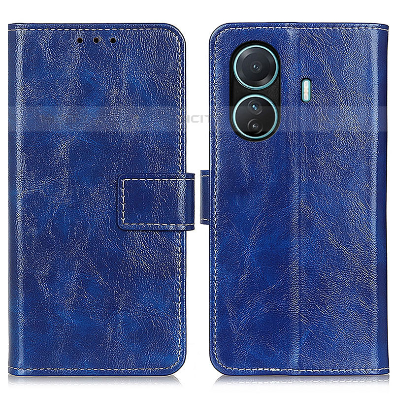 Funda de Cuero Cartera con Soporte Carcasa K04Z para Vivo T1 Pro 5G