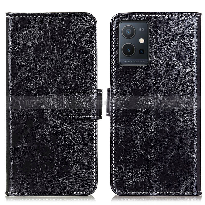 Funda de Cuero Cartera con Soporte Carcasa K04Z para Vivo Y52t 5G