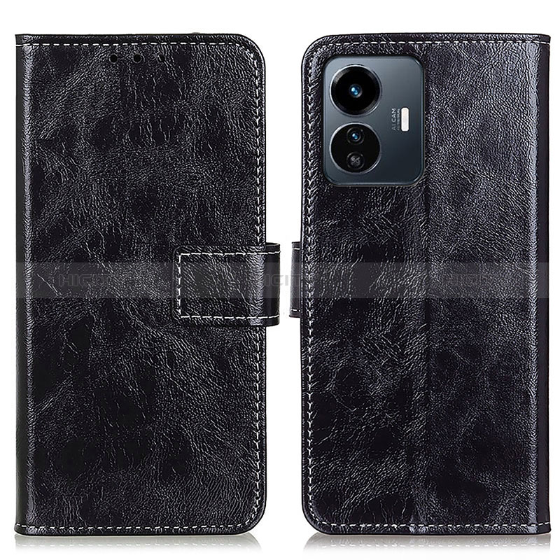 Funda de Cuero Cartera con Soporte Carcasa K04Z para Vivo Y77e t1