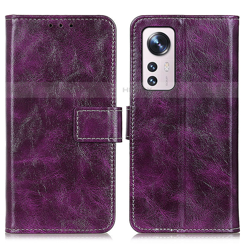 Funda de Cuero Cartera con Soporte Carcasa K04Z para Xiaomi Mi 12 Pro 5G