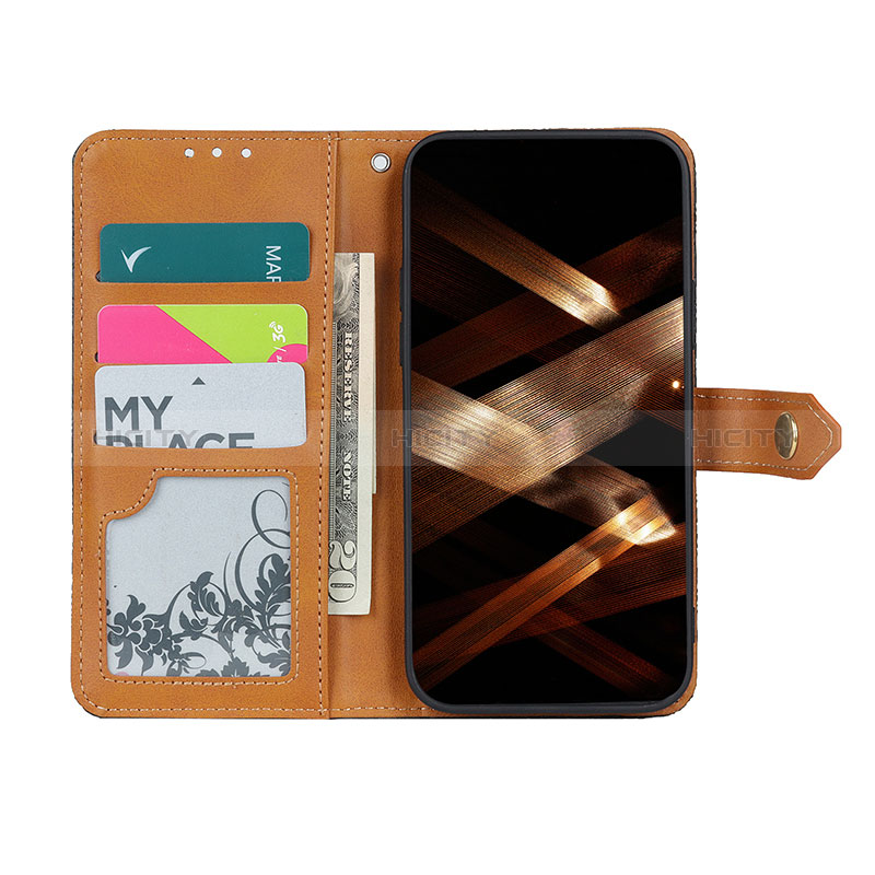 Funda de Cuero Cartera con Soporte Carcasa K05Z para Motorola Moto Edge (2023) 5G