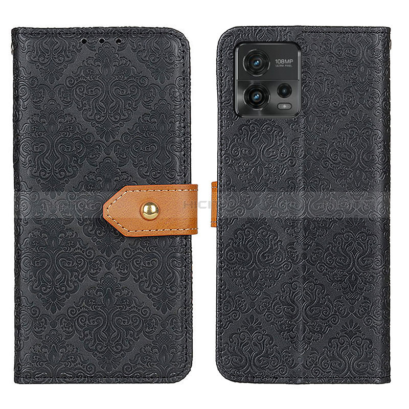 Funda de Cuero Cartera con Soporte Carcasa K05Z para Motorola Moto G72