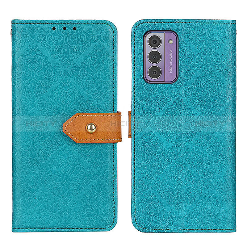 Funda de Cuero Cartera con Soporte Carcasa K05Z para Nokia G42 5G Verde