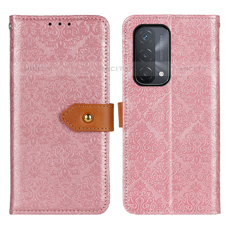 Funda de Cuero Cartera con Soporte Carcasa K05Z para OnePlus Nord N200 5G