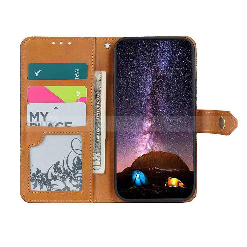 Funda de Cuero Cartera con Soporte Carcasa K05Z para Oppo A16