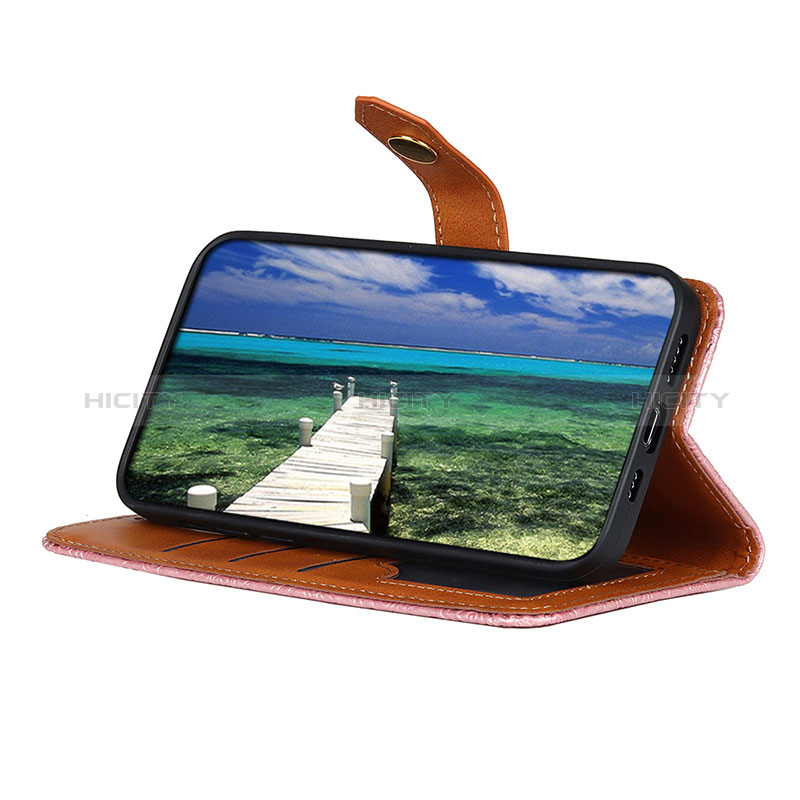 Funda de Cuero Cartera con Soporte Carcasa K05Z para Oppo A16