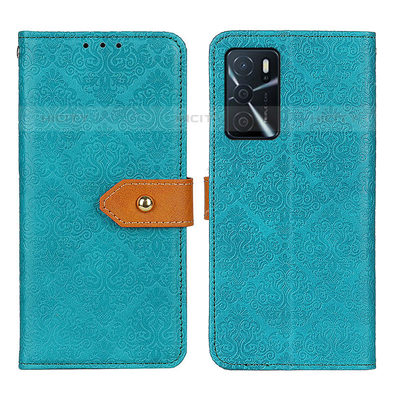 Funda de Cuero Cartera con Soporte Carcasa K05Z para Oppo A16s