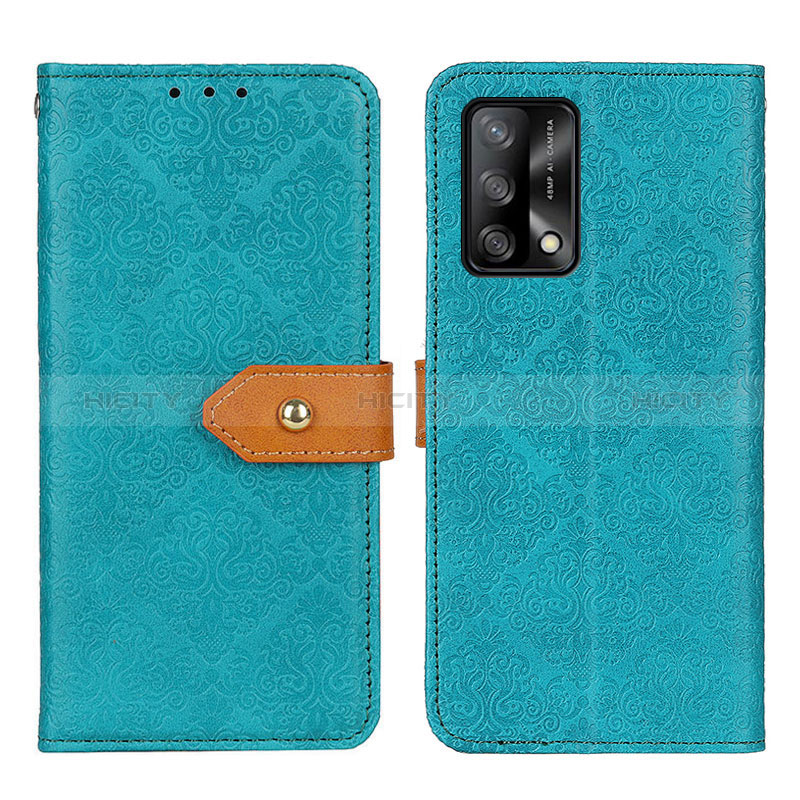 Funda de Cuero Cartera con Soporte Carcasa K05Z para Oppo A95 4G