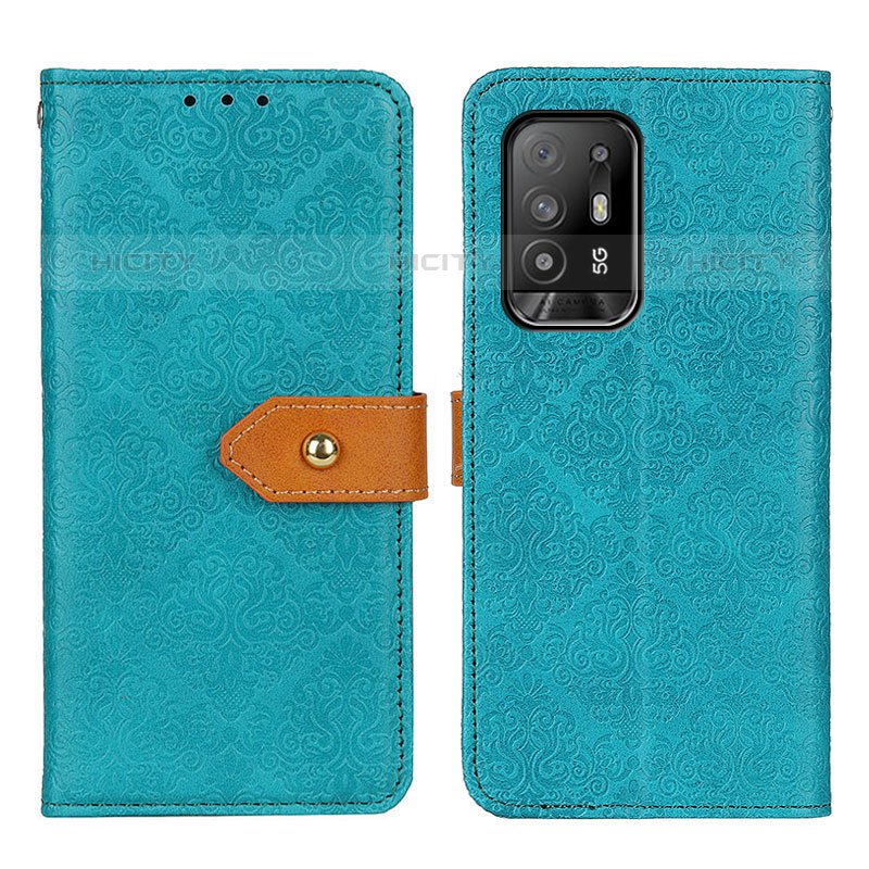 Funda de Cuero Cartera con Soporte Carcasa K05Z para Oppo A95 5G