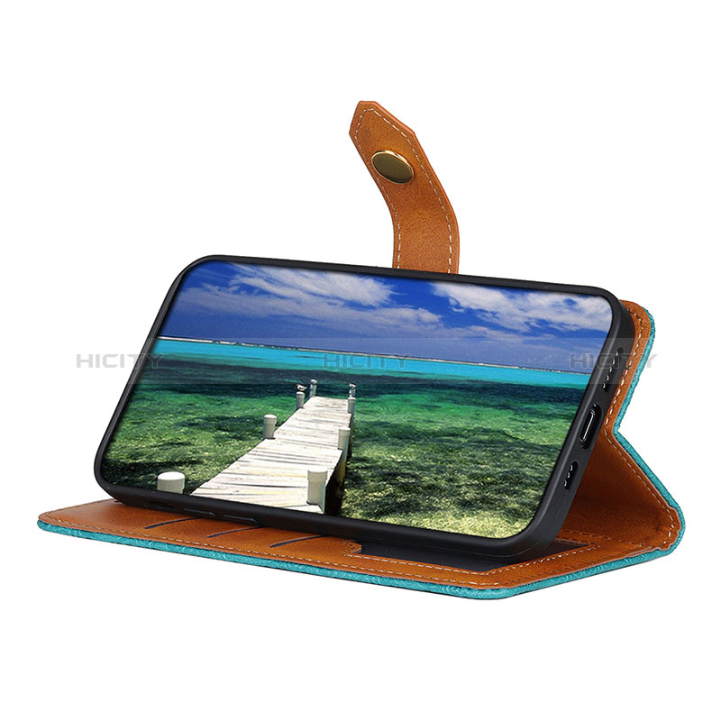 Funda de Cuero Cartera con Soporte Carcasa K05Z para Oppo A96 4G