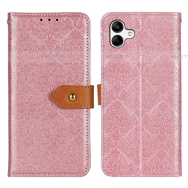 Funda de Cuero Cartera con Soporte Carcasa K05Z para Samsung Galaxy A04E