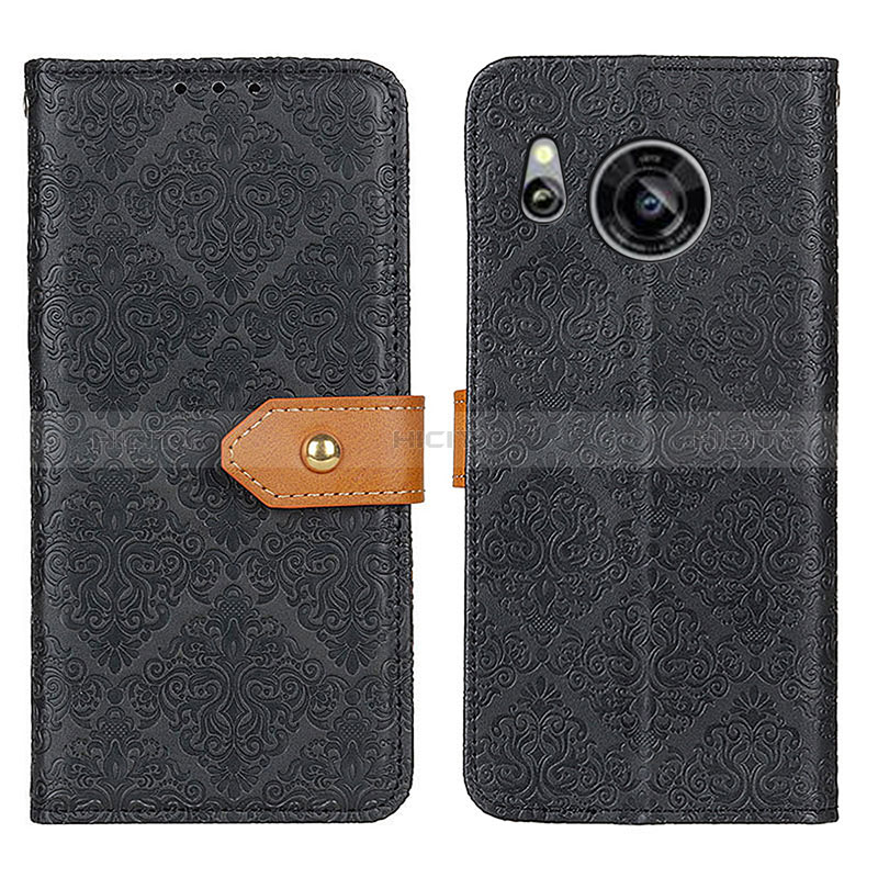 Funda de Cuero Cartera con Soporte Carcasa K05Z para Sharp Aquos Sense8