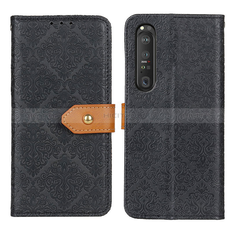 Funda de Cuero Cartera con Soporte Carcasa K05Z para Sony Xperia 1 III