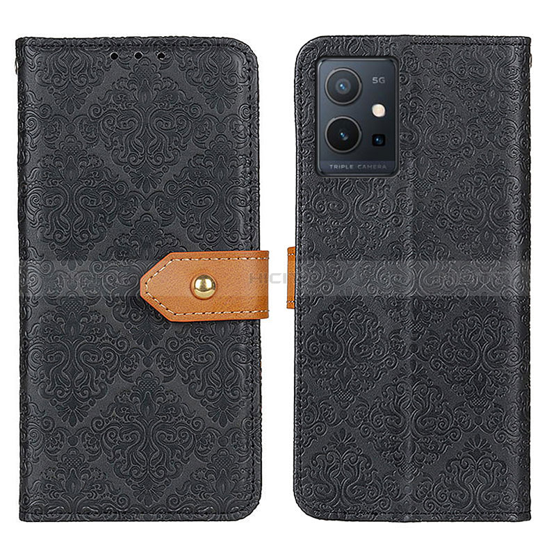 Funda de Cuero Cartera con Soporte Carcasa K05Z para Vivo Y33e 5G