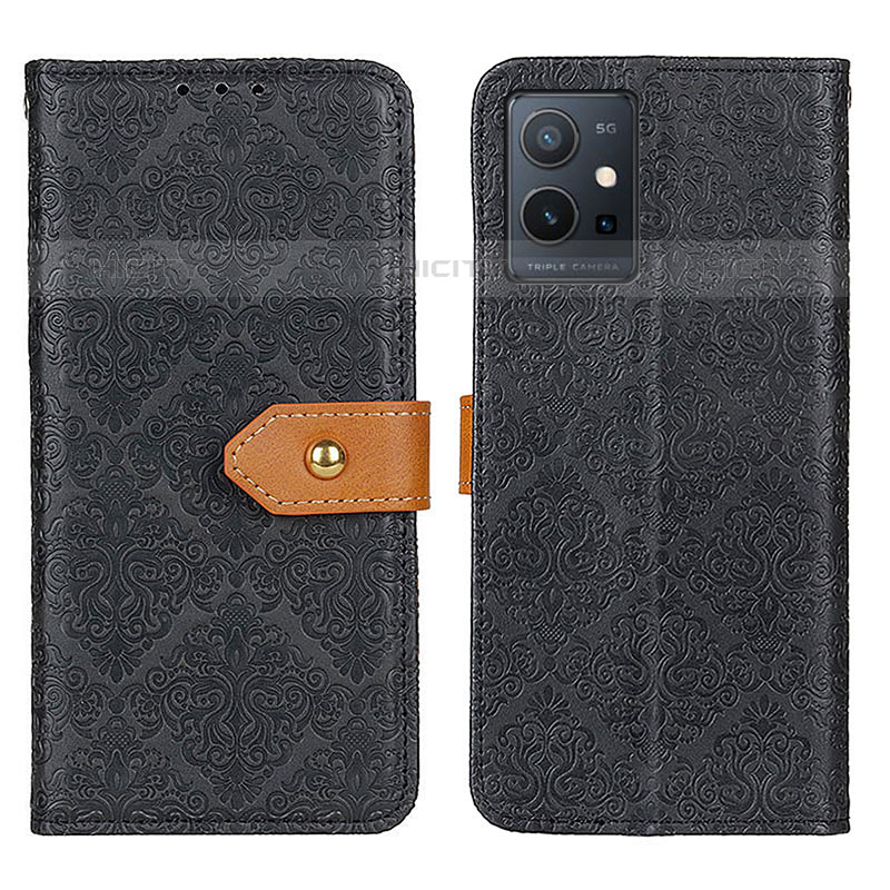 Funda de Cuero Cartera con Soporte Carcasa K05Z para Vivo Y55 5G