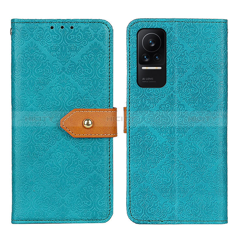 Funda de Cuero Cartera con Soporte Carcasa K05Z para Xiaomi Civi 1S 5G Verde