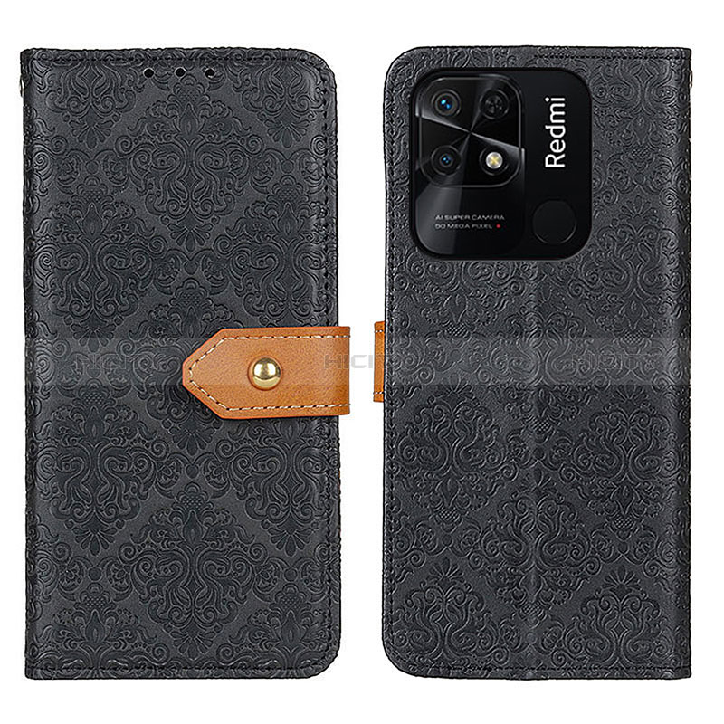 Funda de Cuero Cartera con Soporte Carcasa K05Z para Xiaomi Redmi 10 Power