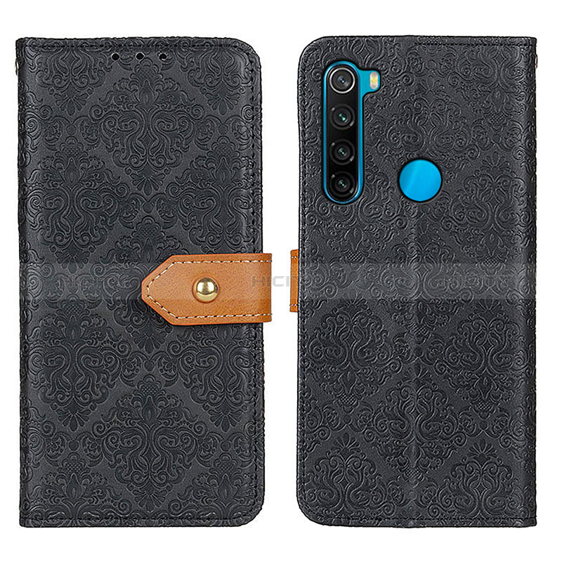 Funda de Cuero Cartera con Soporte Carcasa K05Z para Xiaomi Redmi Note 8 (2021)