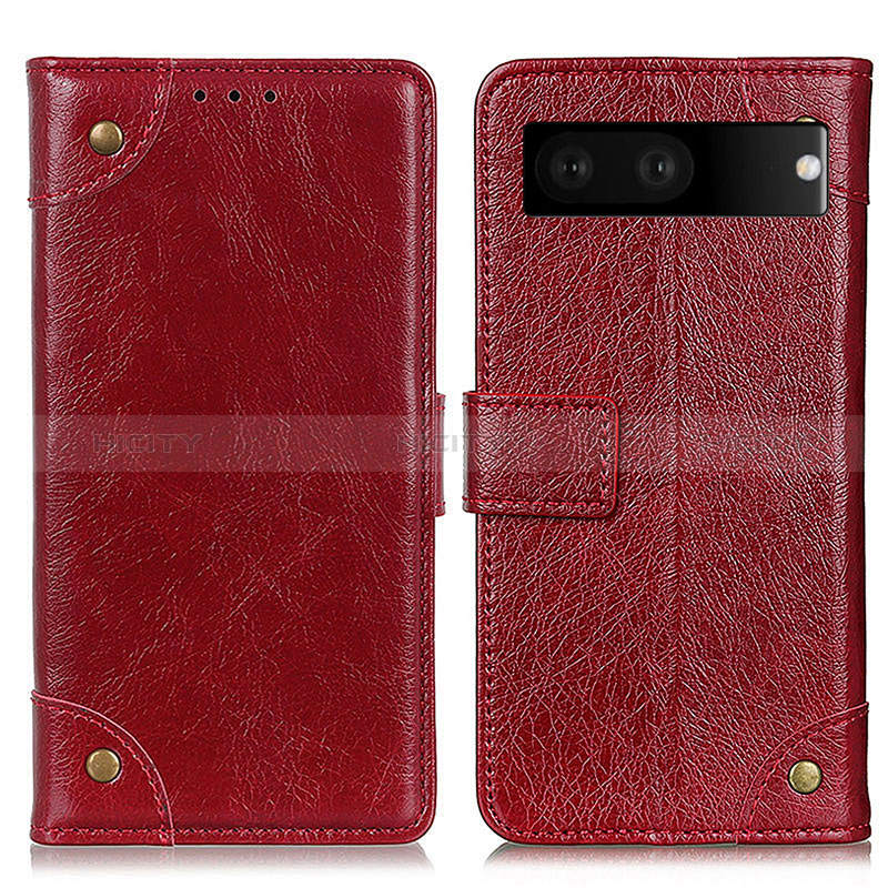 Funda de Cuero Cartera con Soporte Carcasa K06Z para Google Pixel 7 5G