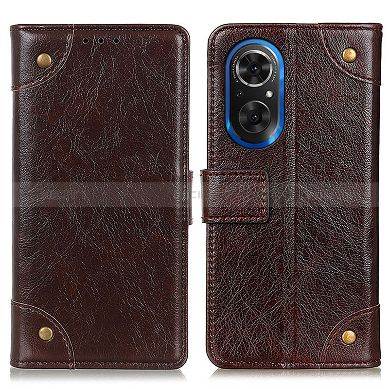 Funda de Cuero Cartera con Soporte Carcasa K06Z para Huawei Nova 9 SE