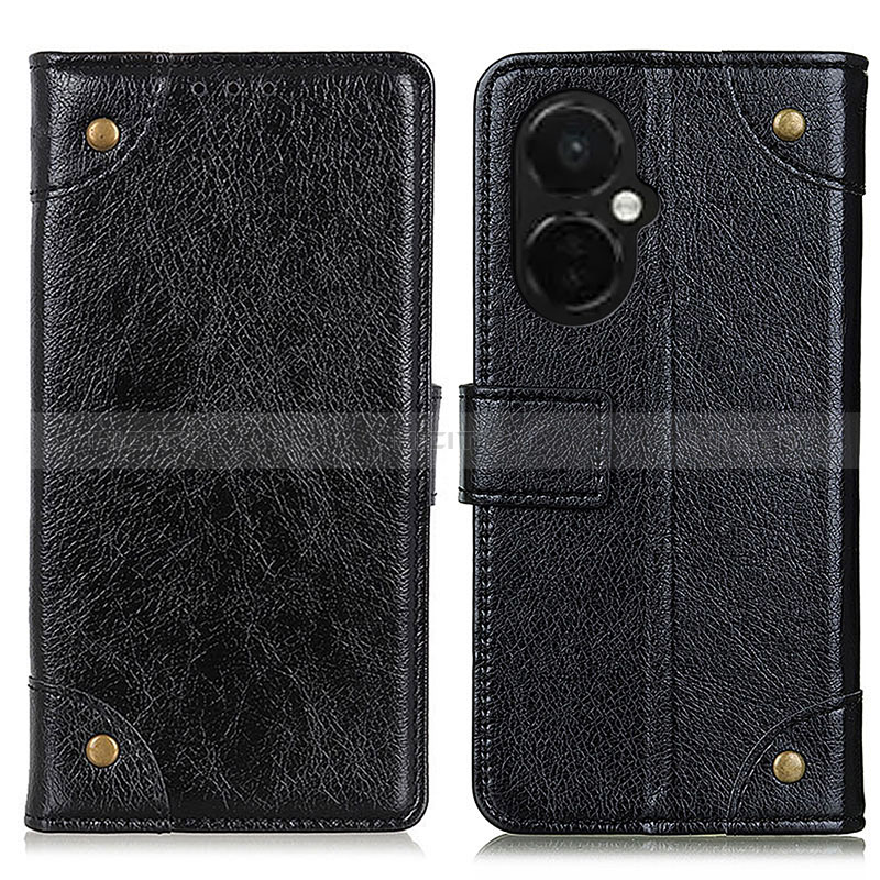 Funda de Cuero Cartera con Soporte Carcasa K06Z para OnePlus Nord N30 5G Negro