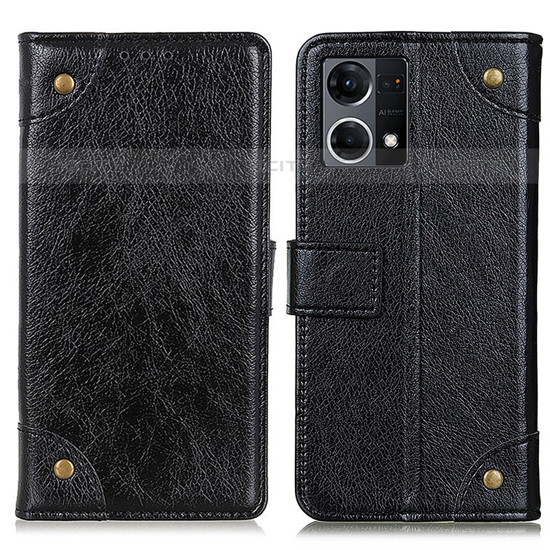 Funda de Cuero Cartera con Soporte Carcasa K06Z para Oppo F21s Pro 4G