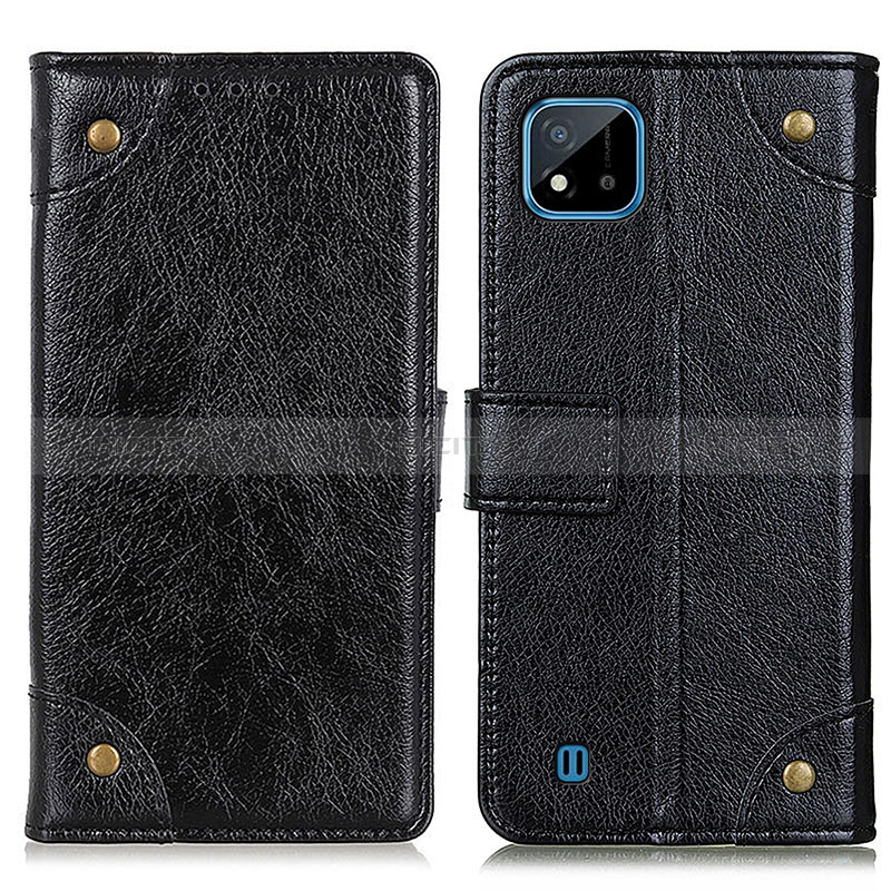 Funda de Cuero Cartera con Soporte Carcasa K06Z para Realme C11 (2021)