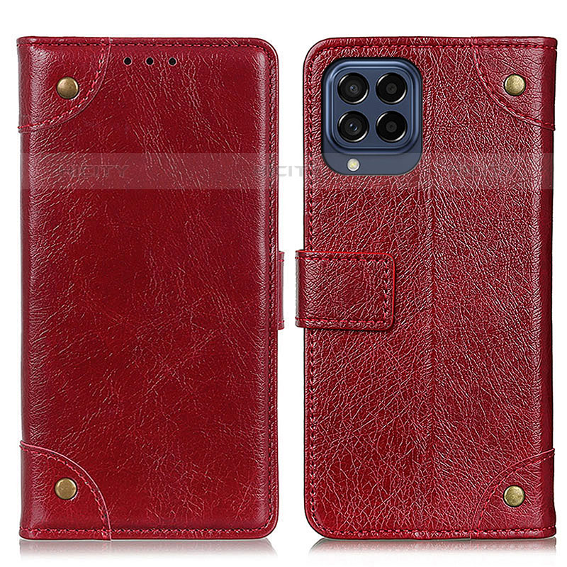 Funda de Cuero Cartera con Soporte Carcasa K06Z para Samsung Galaxy M53 5G