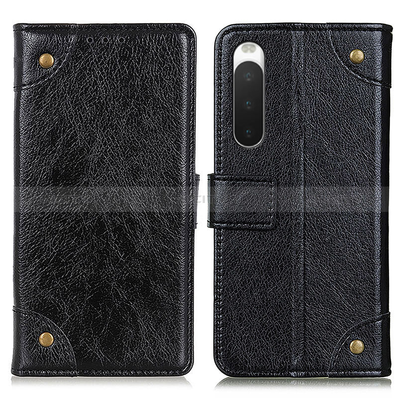 Funda de Cuero Cartera con Soporte Carcasa K06Z para Sony Xperia 10 IV SO-52C