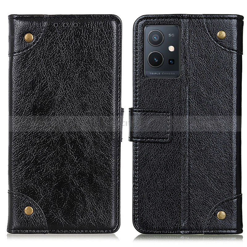 Funda de Cuero Cartera con Soporte Carcasa K06Z para Vivo Y33e 5G