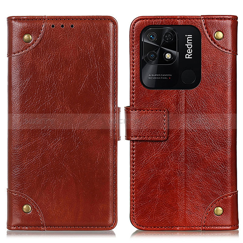 Funda de Cuero Cartera con Soporte Carcasa K06Z para Xiaomi Redmi 10C 4G