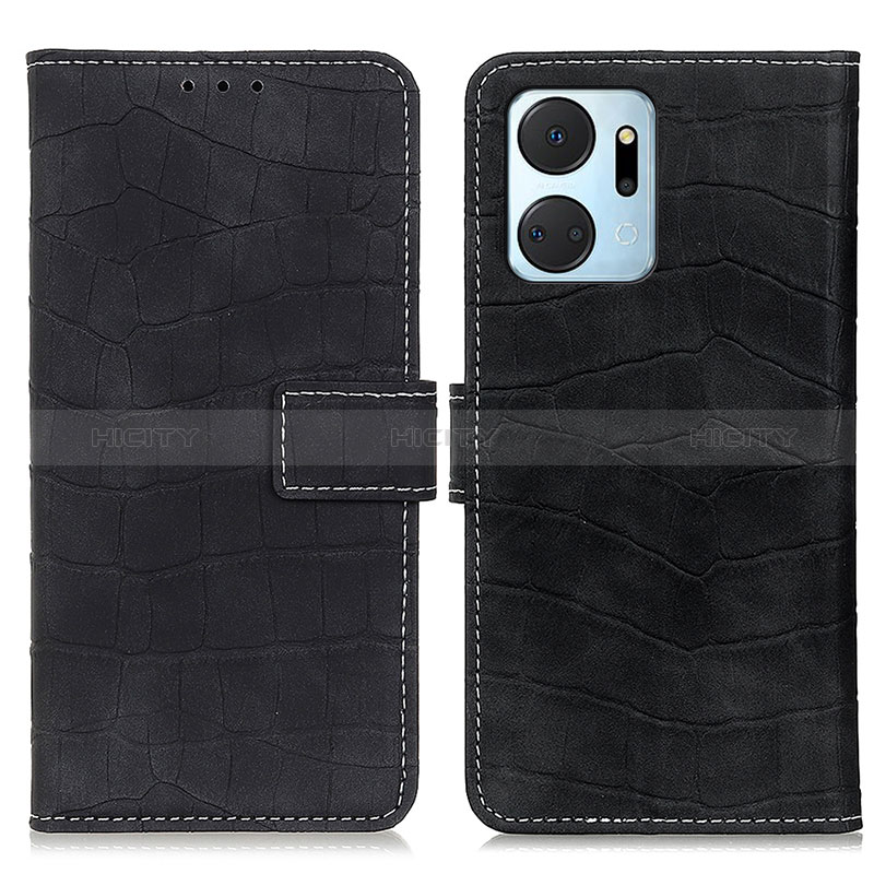 Funda de Cuero Cartera con Soporte Carcasa K07Z para Huawei Honor X7a