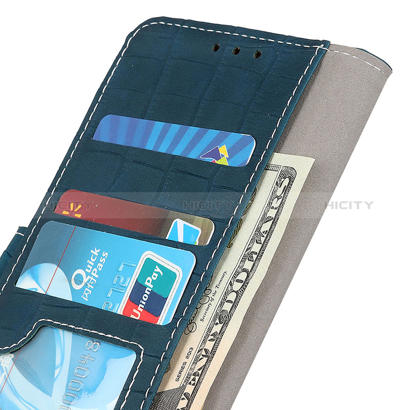 Funda de Cuero Cartera con Soporte Carcasa K07Z para Huawei Honor X7a