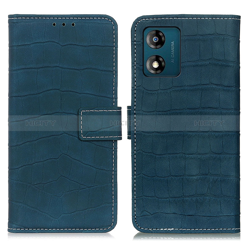 Funda de Cuero Cartera con Soporte Carcasa K07Z para Motorola Moto E13