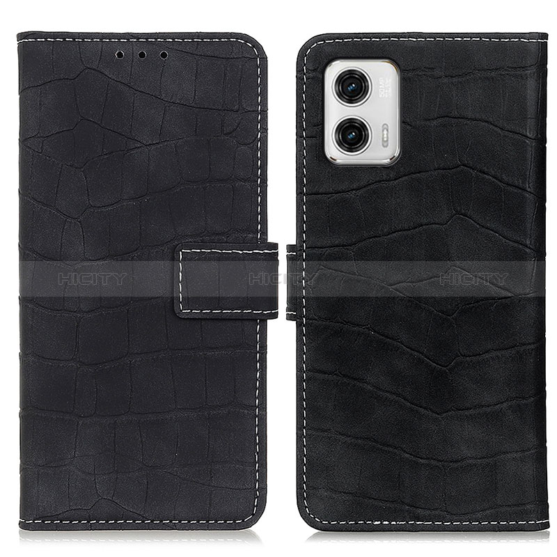 Funda de Cuero Cartera con Soporte Carcasa K07Z para Motorola Moto G73 5G