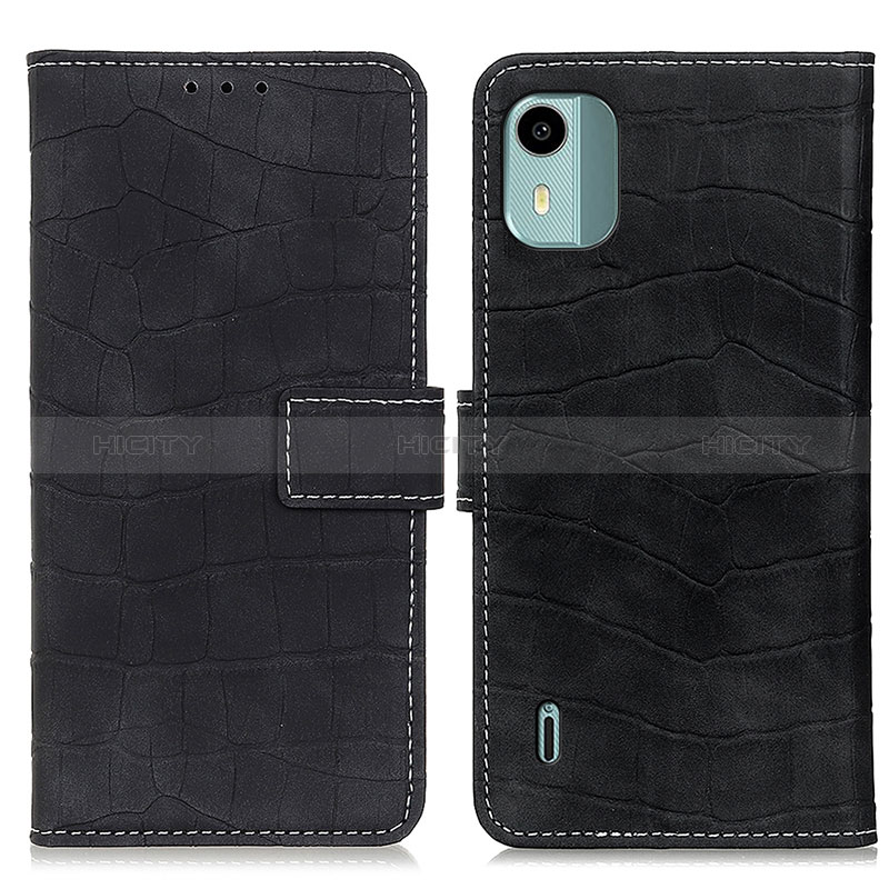 Funda de Cuero Cartera con Soporte Carcasa K07Z para Nokia C12 Plus