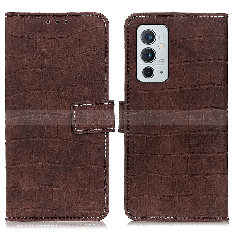 Funda de Cuero Cartera con Soporte Carcasa K07Z para OnePlus 9RT 5G