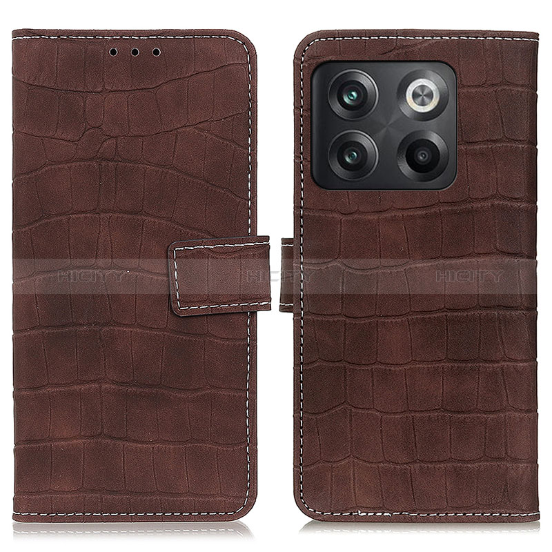 Funda de Cuero Cartera con Soporte Carcasa K07Z para OnePlus Ace Pro 5G Marron