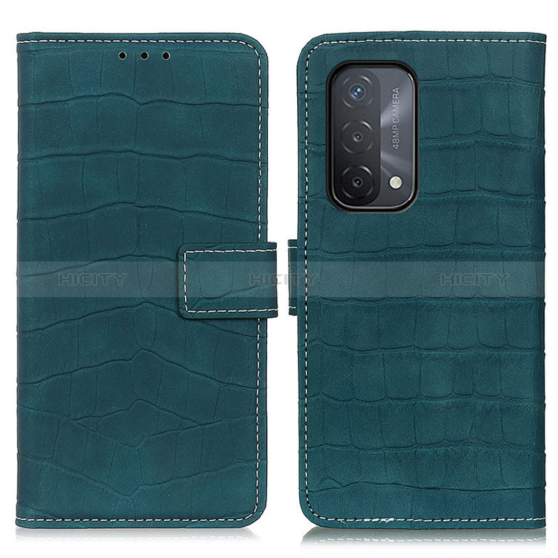 Funda de Cuero Cartera con Soporte Carcasa K07Z para Oppo A54 5G