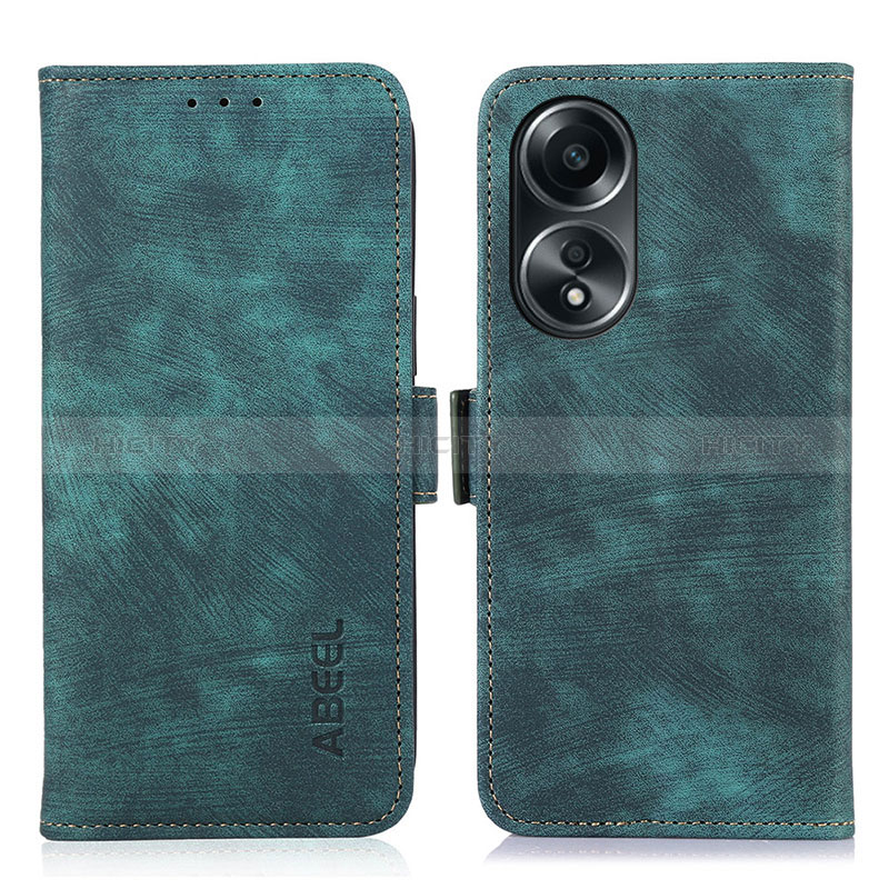 Funda de Cuero Cartera con Soporte Carcasa K07Z para Oppo A78 5G