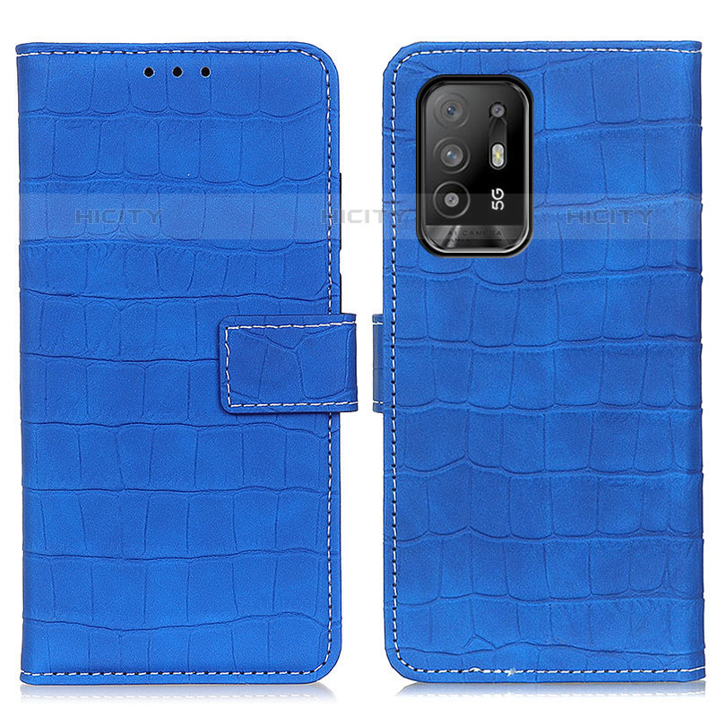 Funda de Cuero Cartera con Soporte Carcasa K07Z para Oppo A95 5G