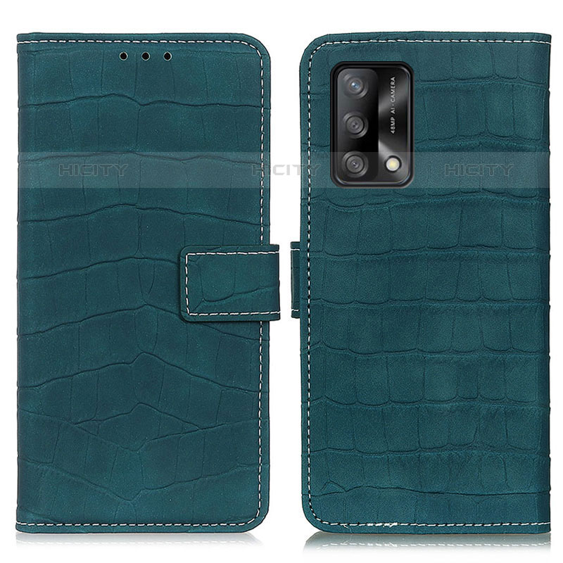 Funda de Cuero Cartera con Soporte Carcasa K07Z para Oppo Reno6 Lite