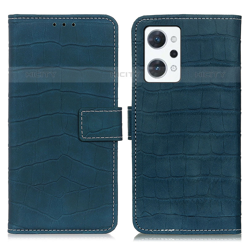 Funda de Cuero Cartera con Soporte Carcasa K07Z para Oppo Reno7 A