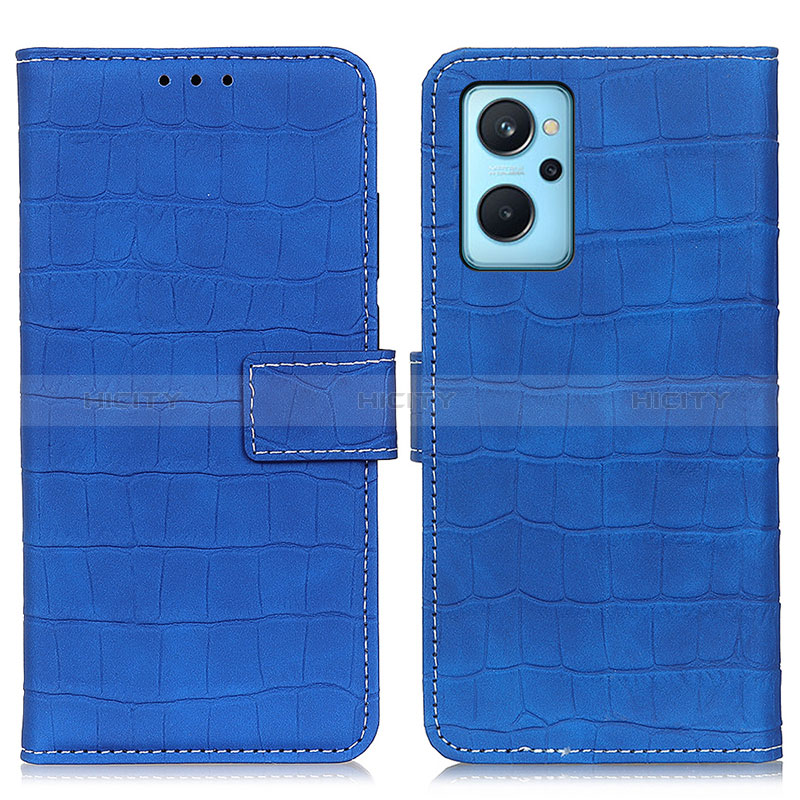 Funda de Cuero Cartera con Soporte Carcasa K07Z para Realme 9i 4G