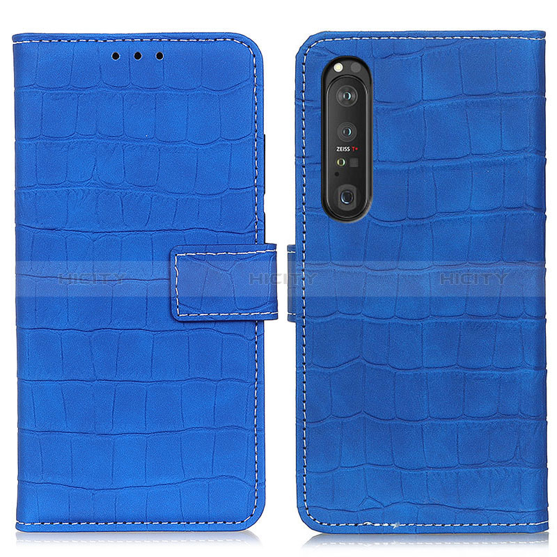 Funda de Cuero Cartera con Soporte Carcasa K07Z para Sony Xperia 1 III