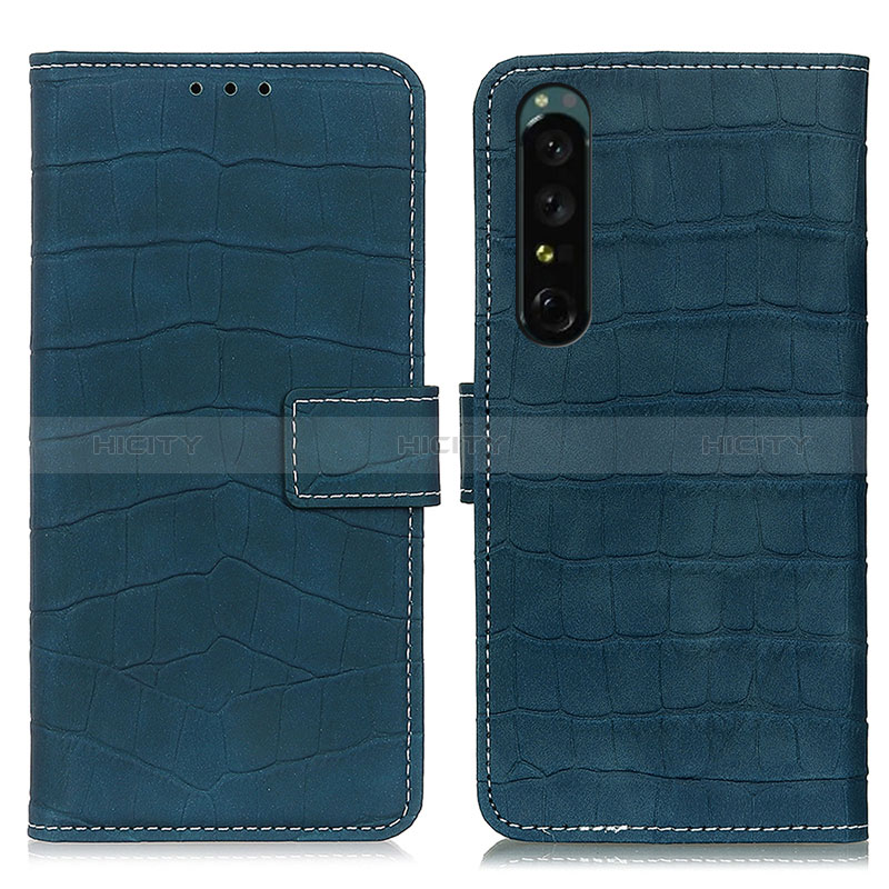 Funda de Cuero Cartera con Soporte Carcasa K07Z para Sony Xperia 1 IV