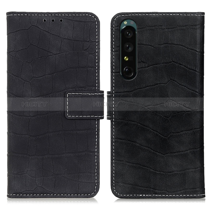 Funda de Cuero Cartera con Soporte Carcasa K07Z para Sony Xperia 1 IV SO-51C