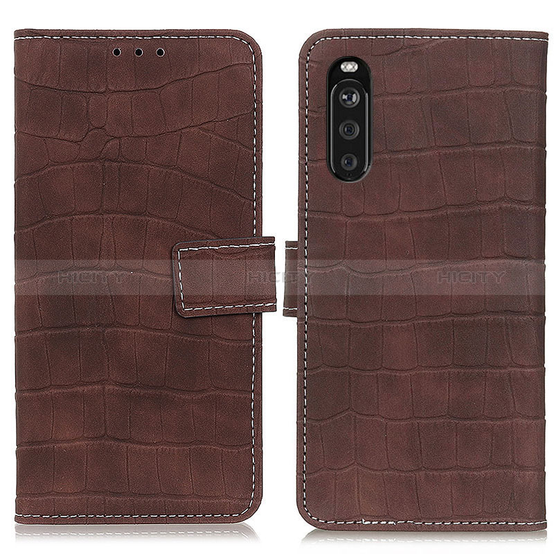 Funda de Cuero Cartera con Soporte Carcasa K07Z para Sony Xperia 10 III Lite