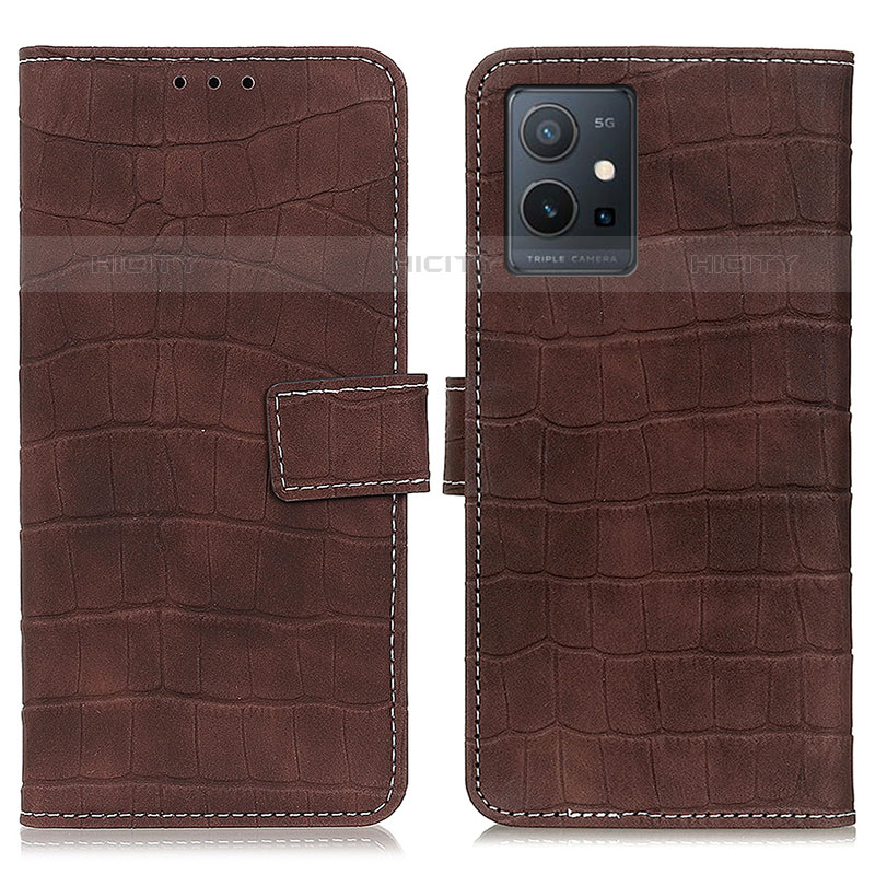 Funda de Cuero Cartera con Soporte Carcasa K07Z para Vivo iQOO Z6 5G